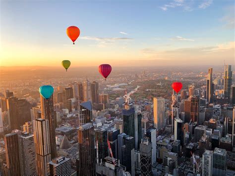 hot air ballooning melbourne